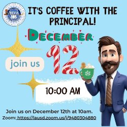 Coffee with the Principal post